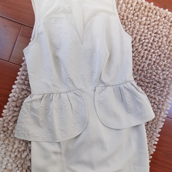 WOW Couture Taupe Dress - Picture 4 of 5